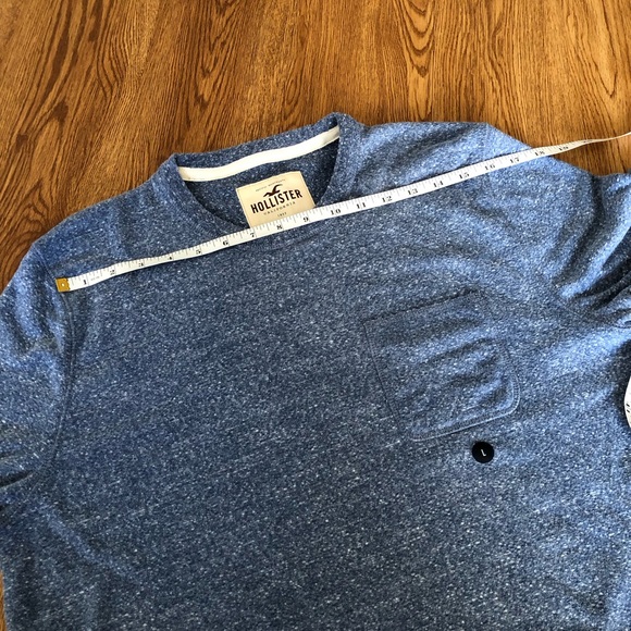 Hollister California termo long sleeve sweatshirt men’s large size blue - Picture 7 of 8